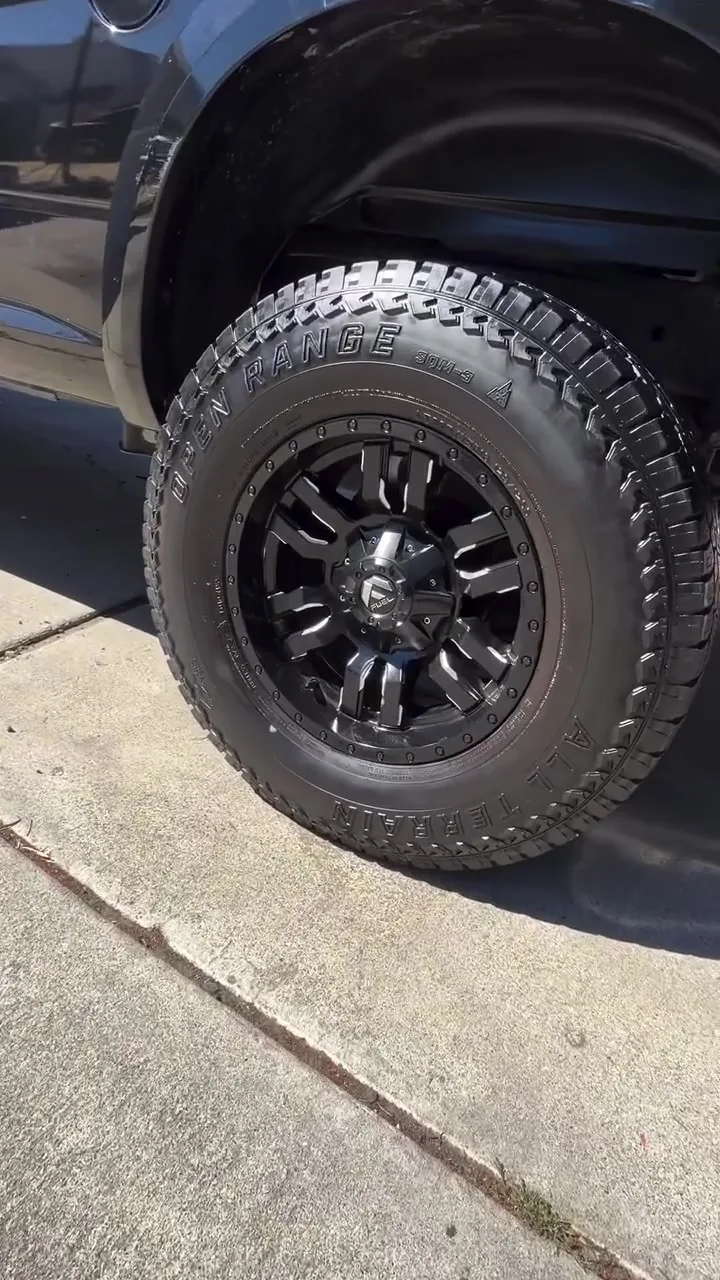 Ram truck wheel after cleaning